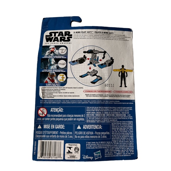 STAR WARS, The  FORCE AWAKENS - X Wing Pilot Asty. - Picture 3 of 3